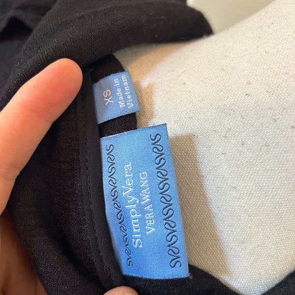 Vera Wang black/grey linen sophisticated jacket - Picture 4 of 4